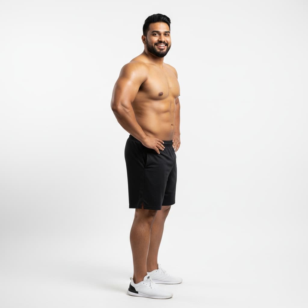plus_size indian man after side profile proud 56842851