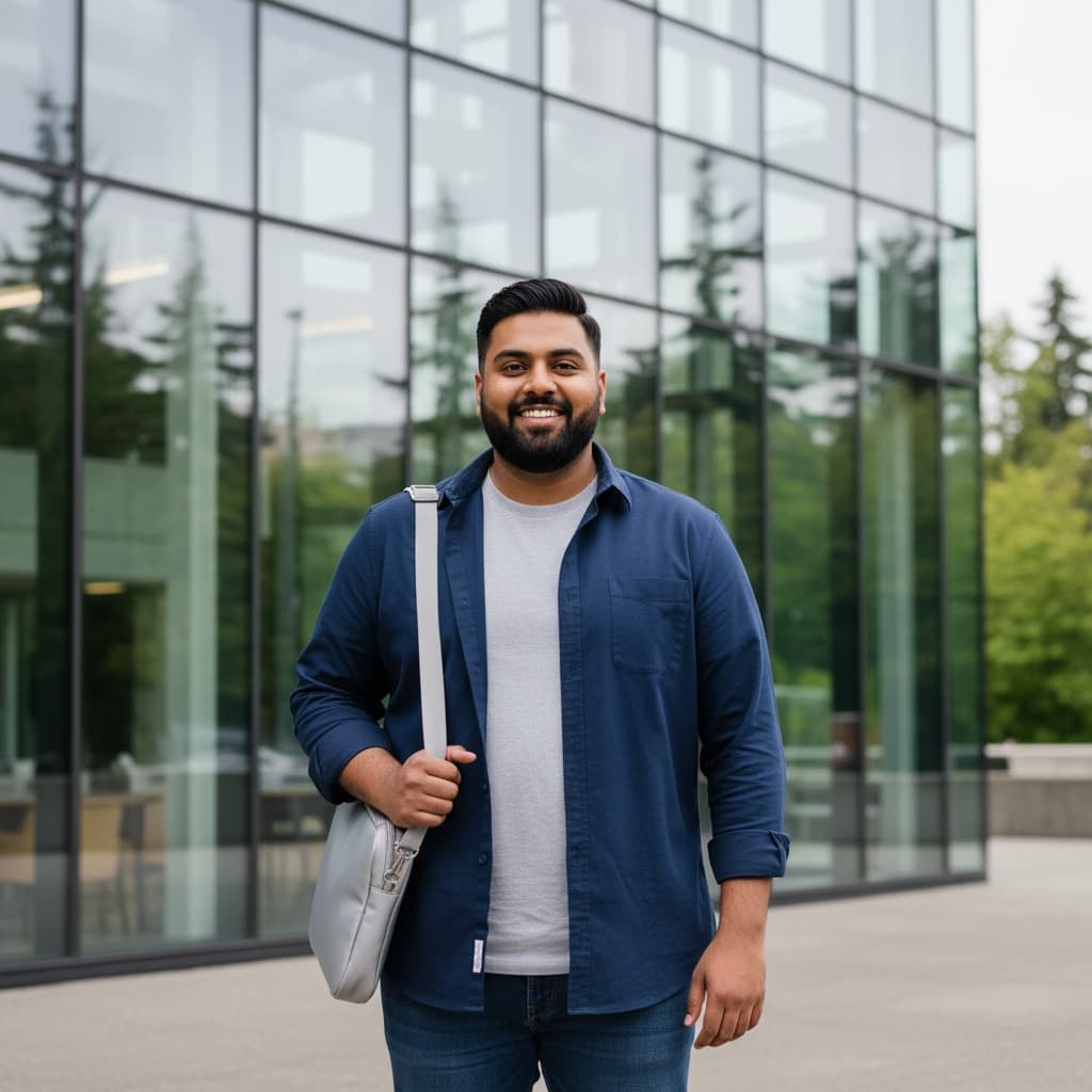 plus_size indian man tech campus modern 67526856