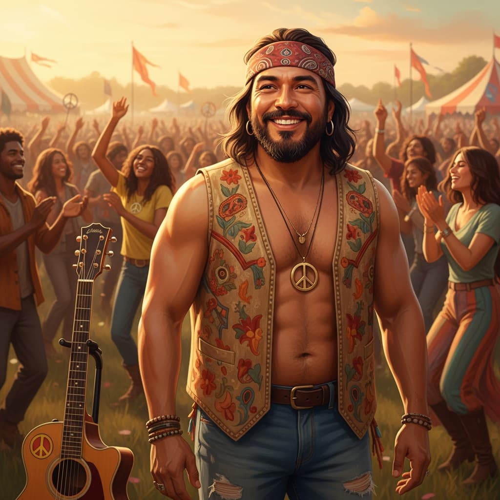 plus_size latino man woodstock festival inspired 12921119