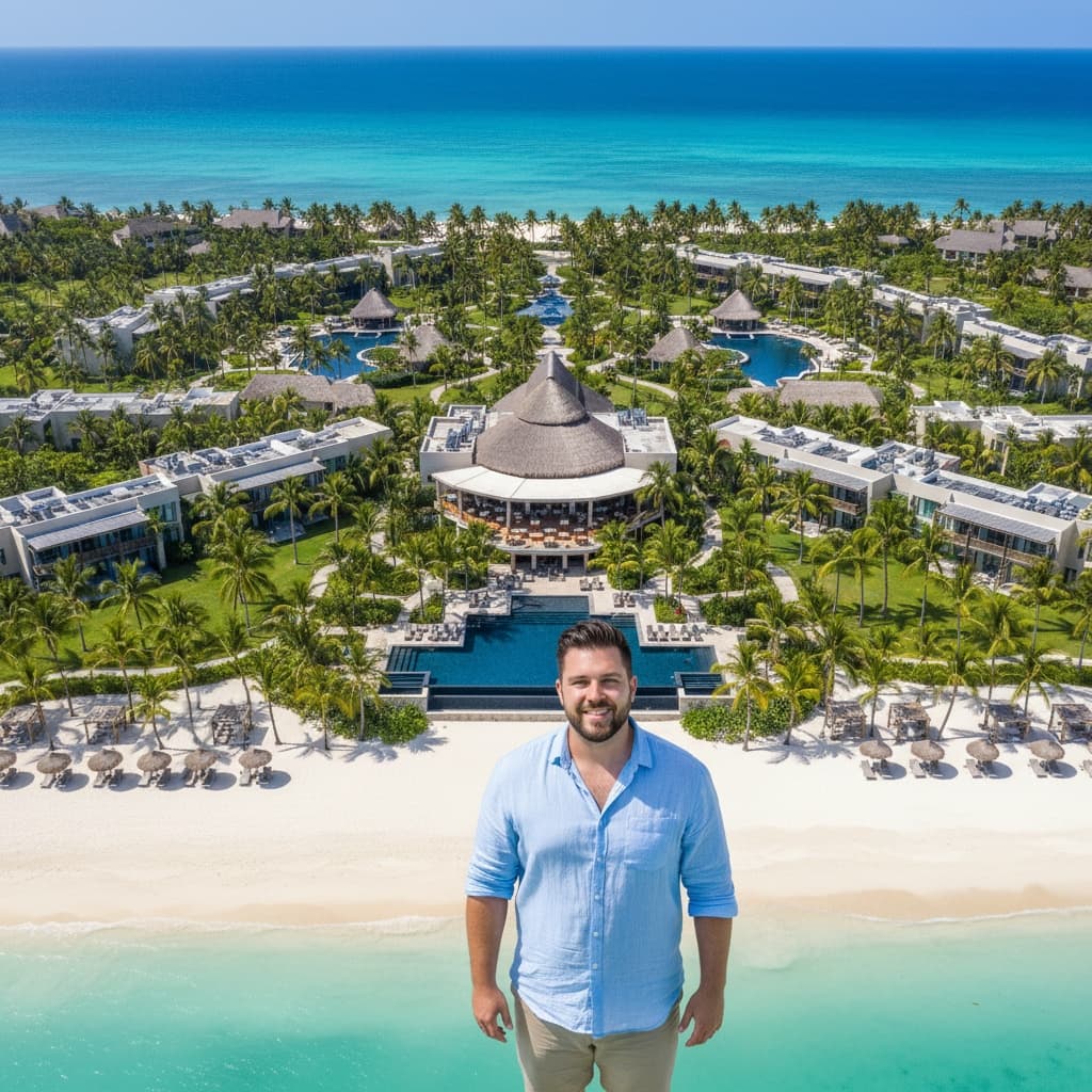plus_size white man beachfront property aerial 20066820