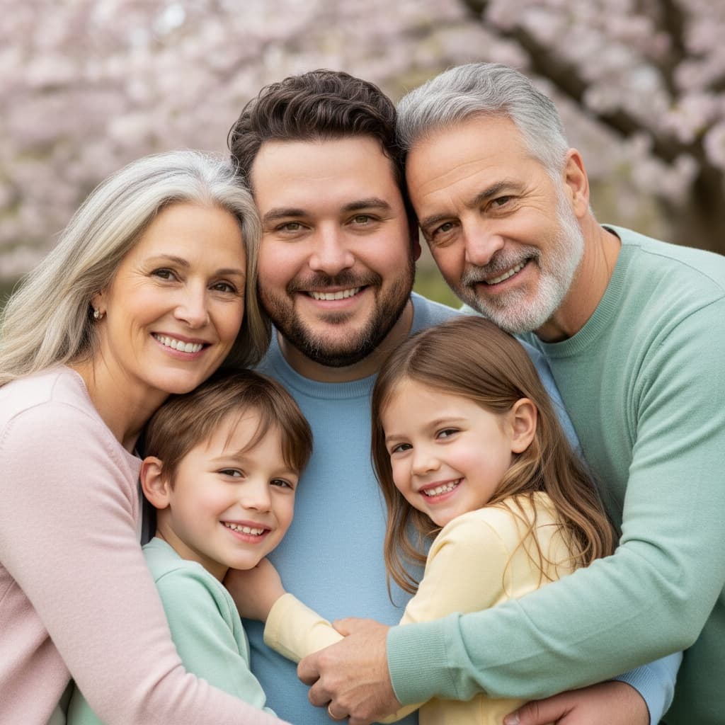 plus_size white man close family embrace 10872546