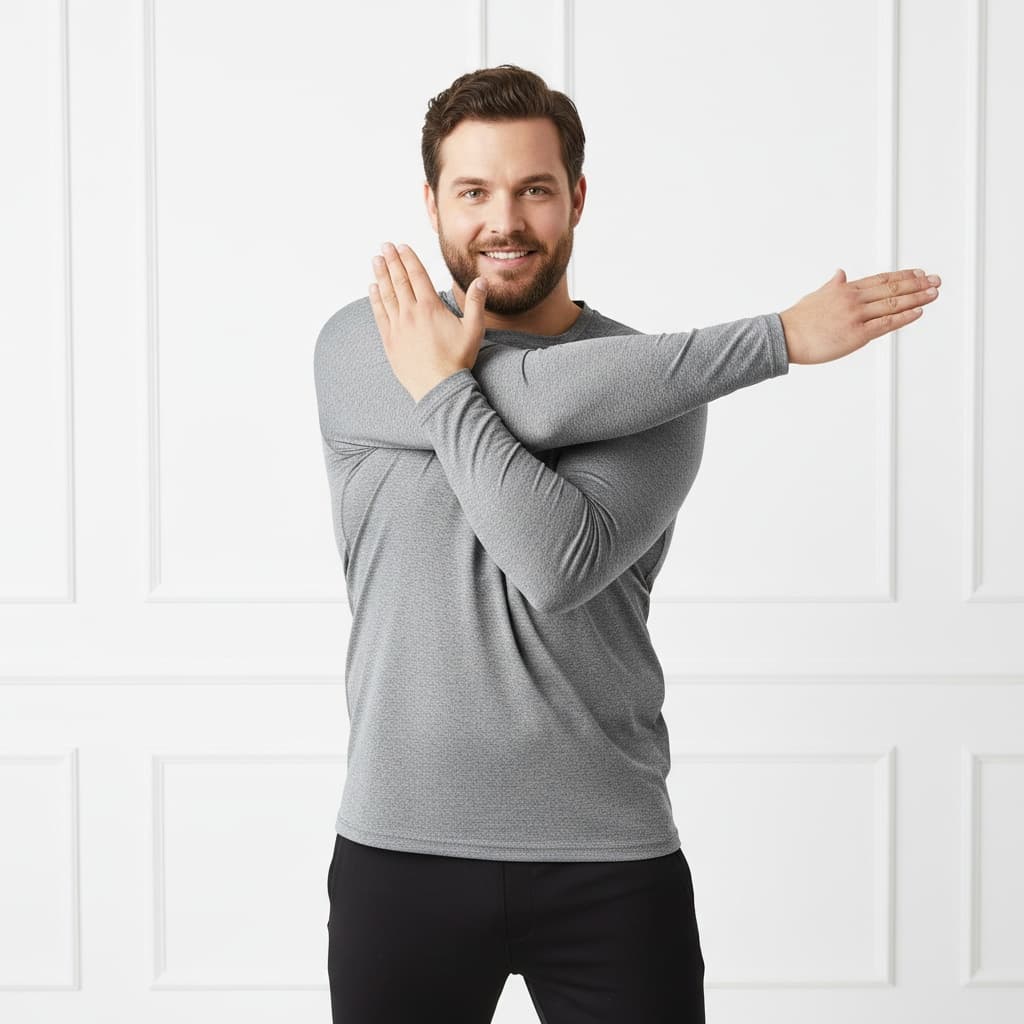 plus_size white man studio active wear fitness 58145075