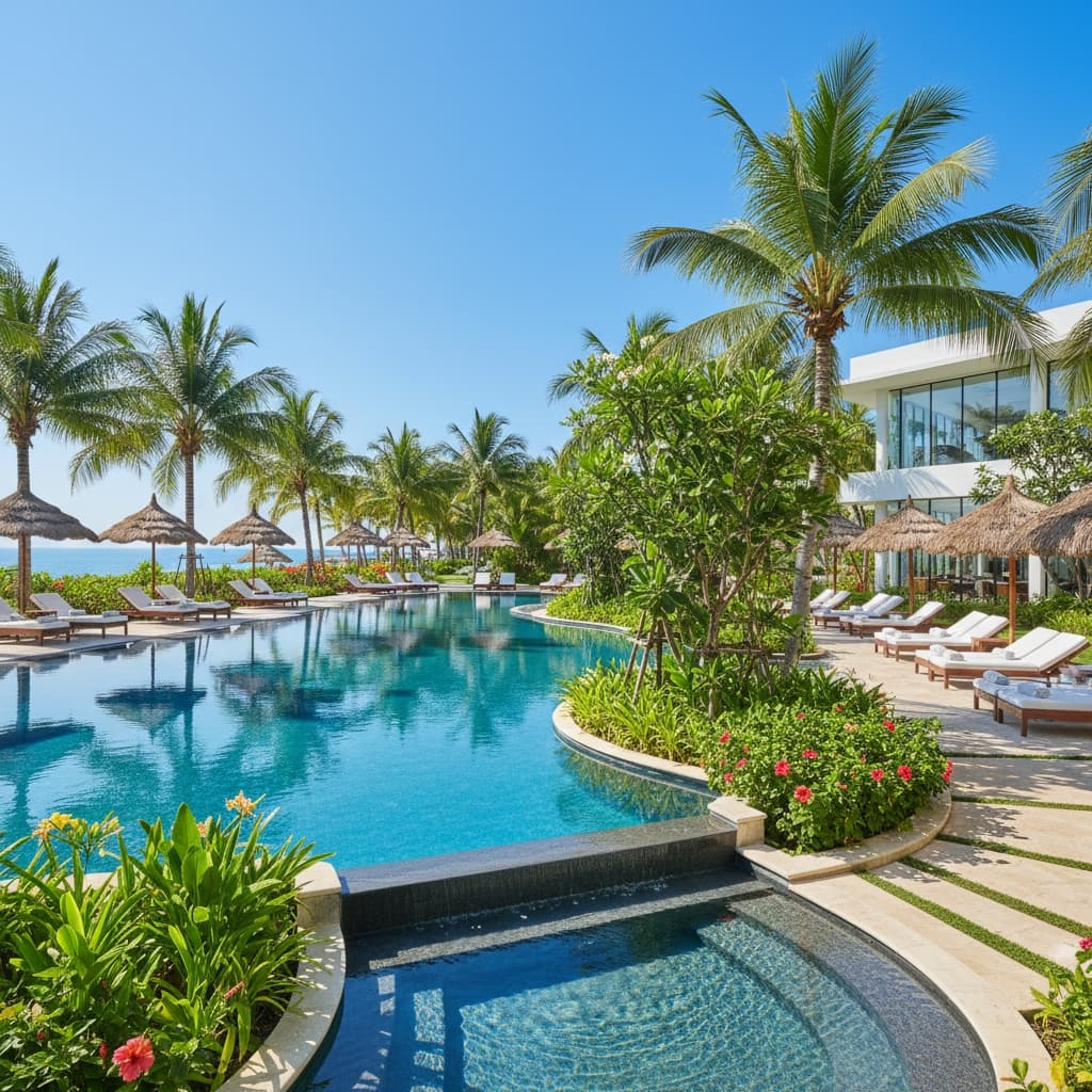 pool area resort 58487017
