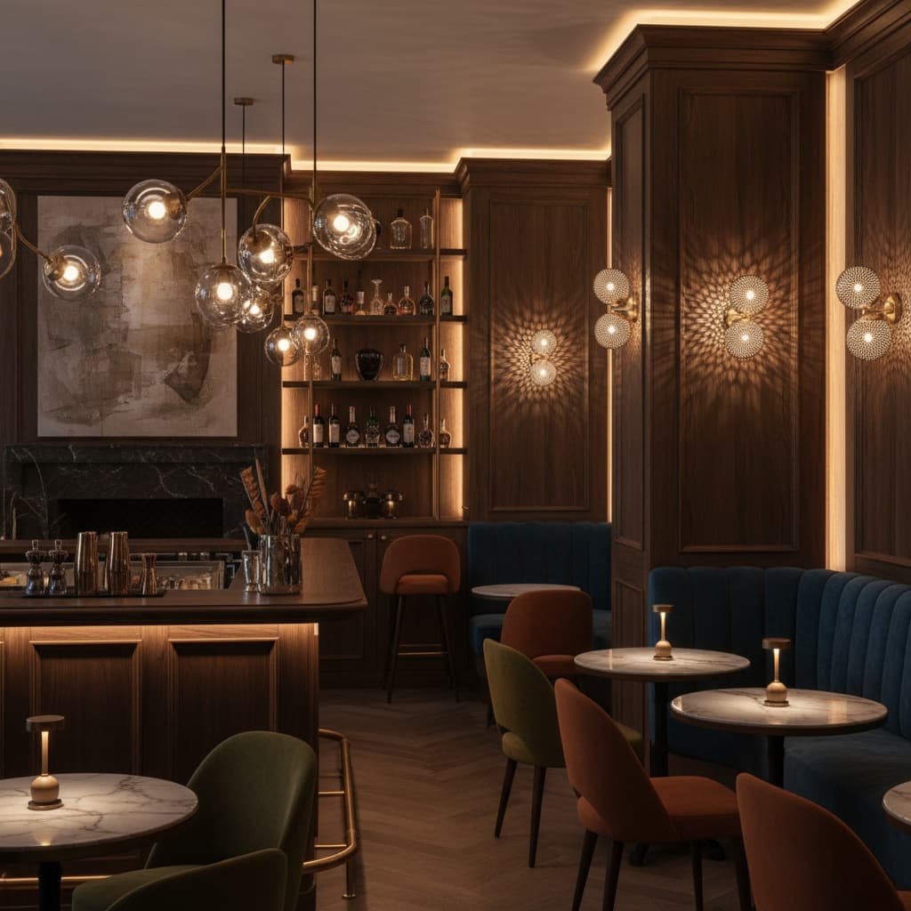 restaurant bar ambiance 39158862