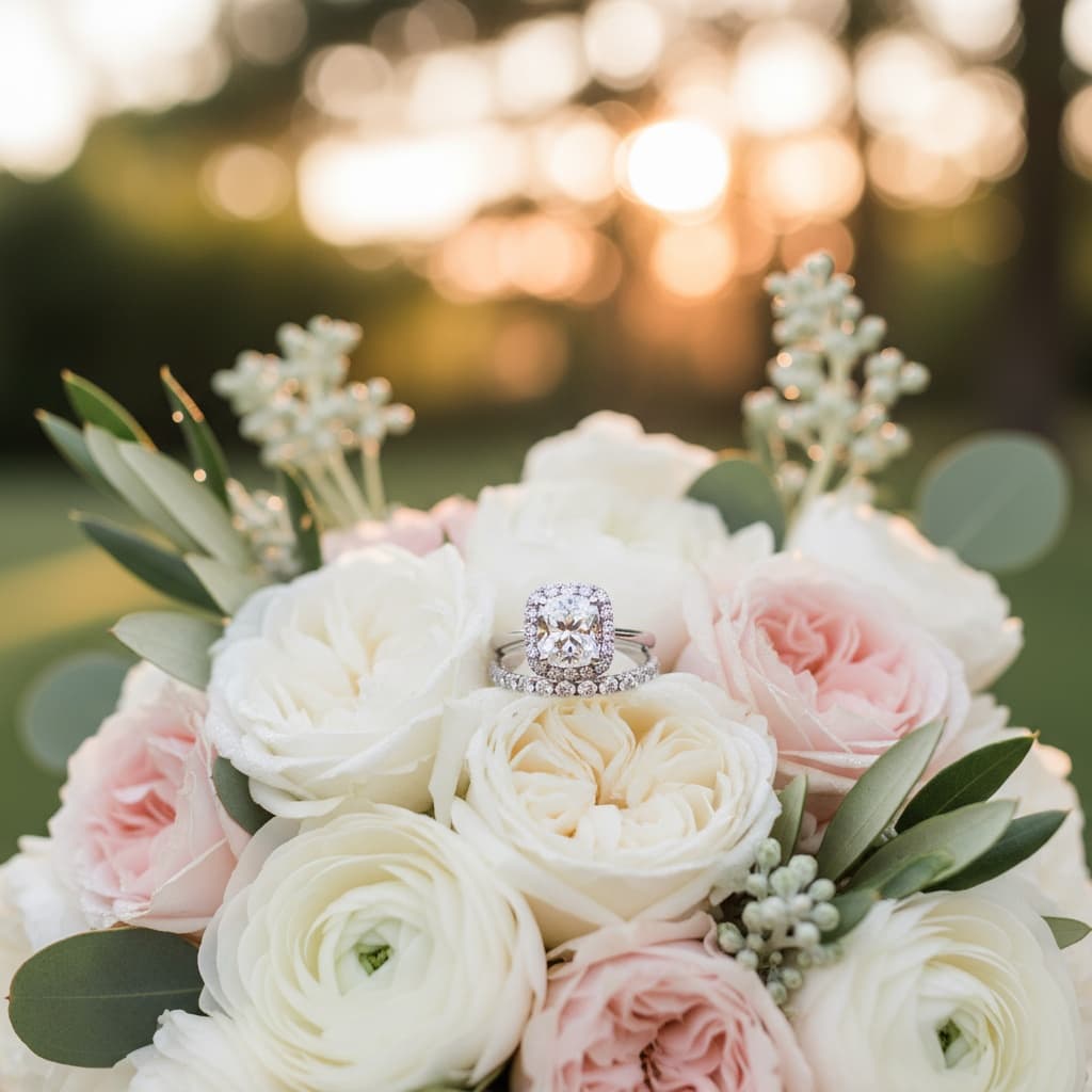 ring on bouquet 89273474