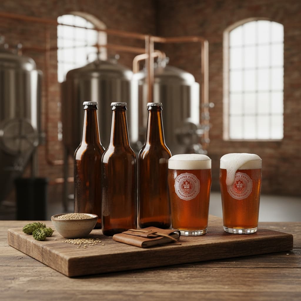 rustic brewery setting 80732442