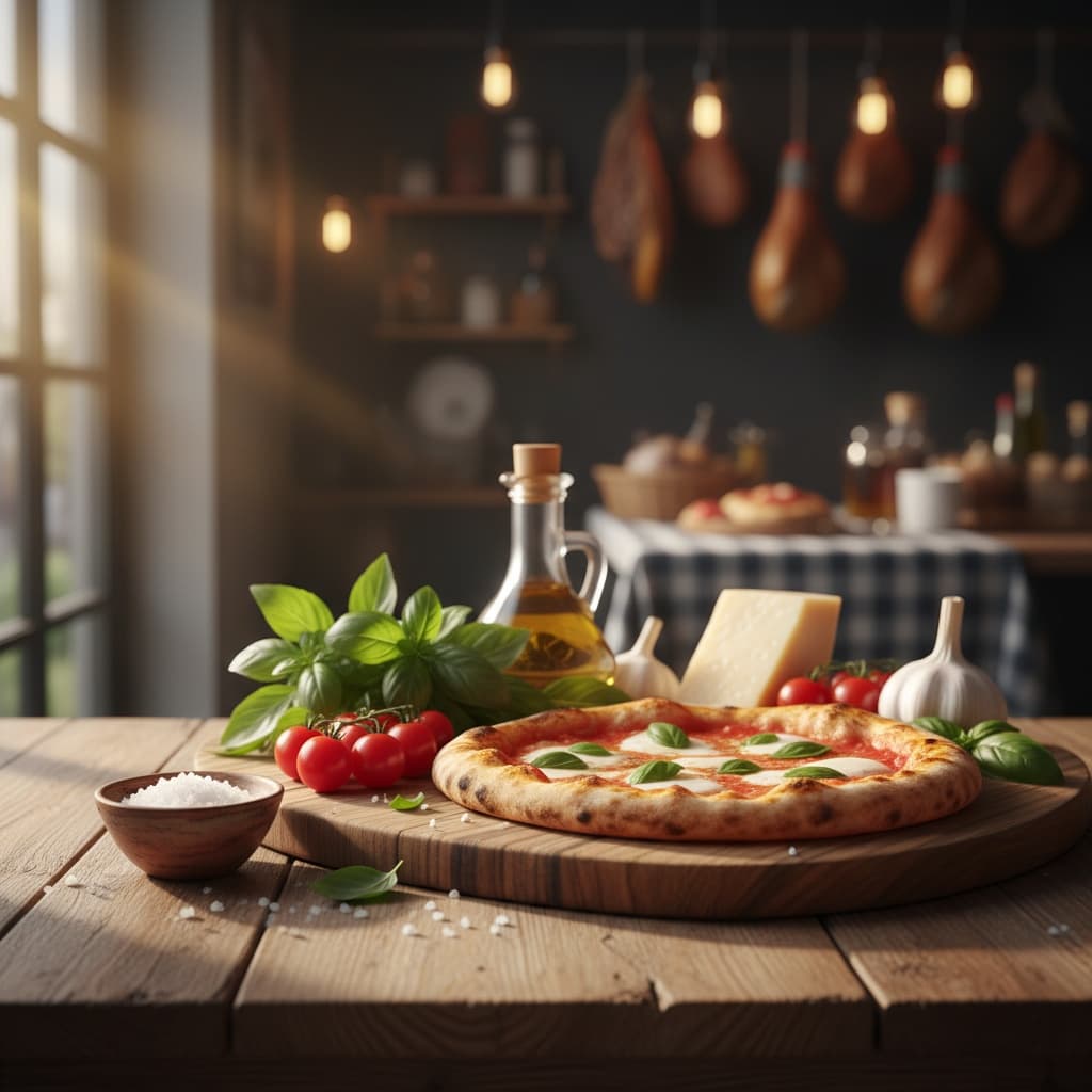 rustic wood board presentation 18949165
