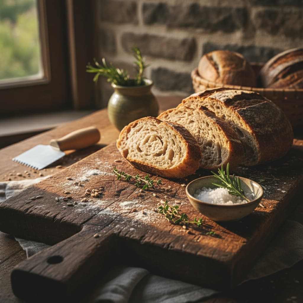 rustic wooden board closeup 43066710