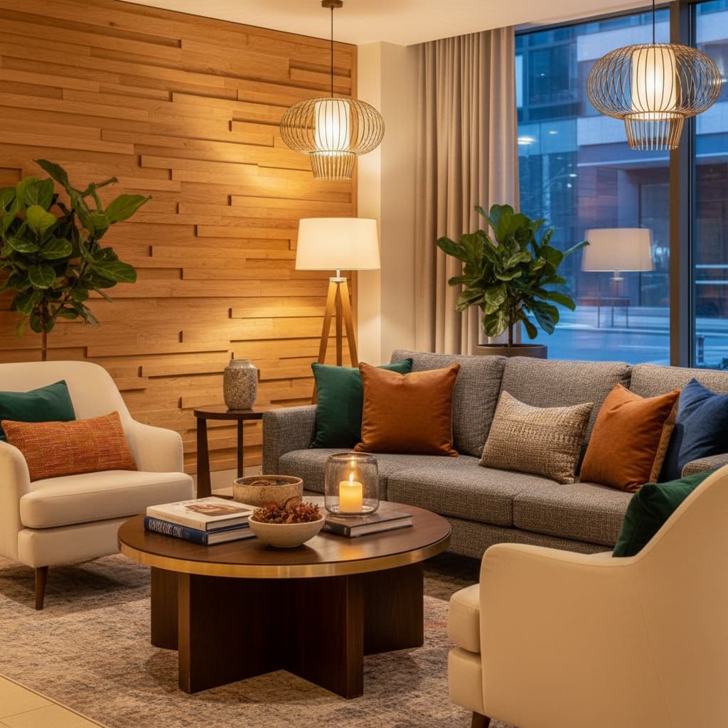 seating area cozy ambiance 27180748