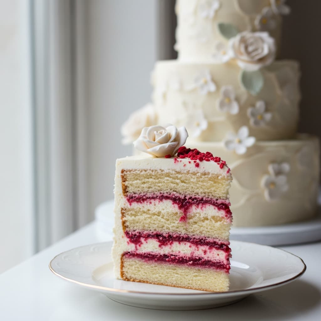 slice detail plated presentation 18890599
