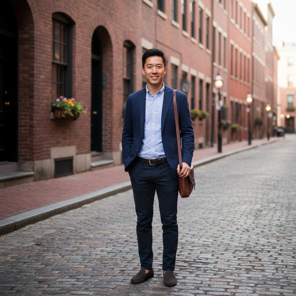 slim asian man north end italian quarter 53959094