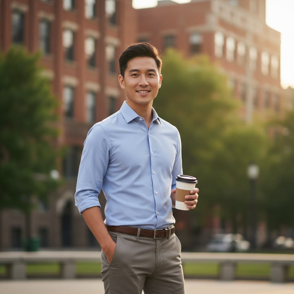 slim asian man outdoor natural lifestyle 87702875