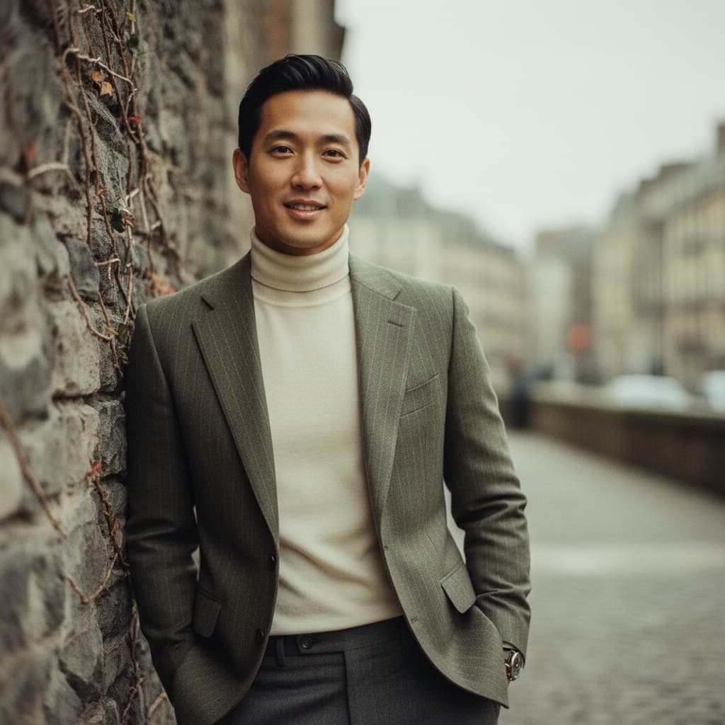 slim asian man vintage film aesthetic 85589317