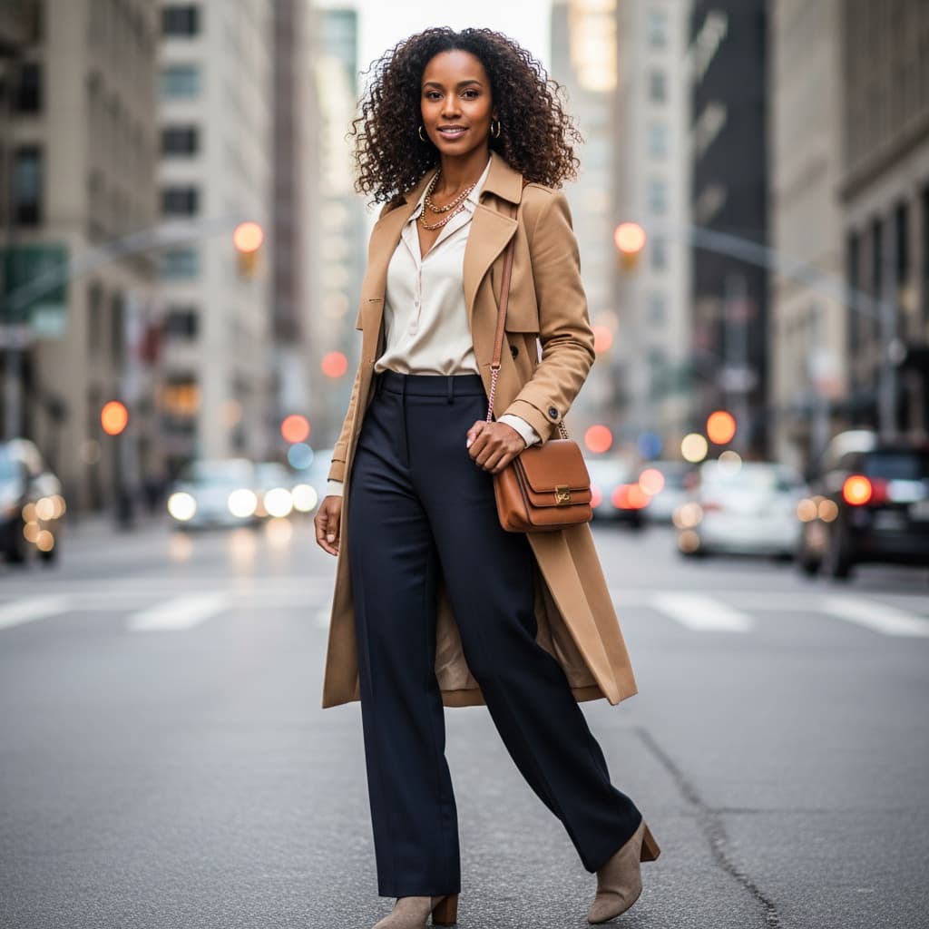 slim black woman urban street style full body 51837786