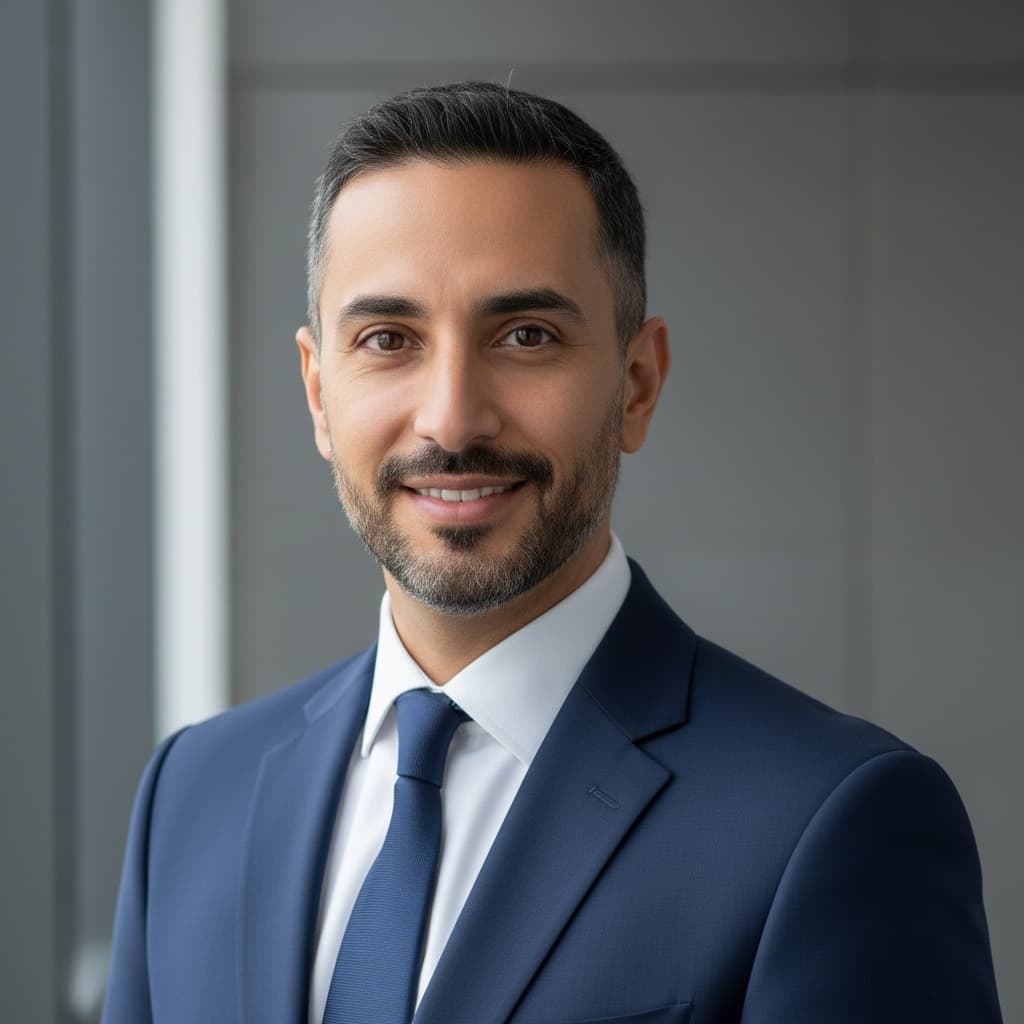 slim middle_eastern man modern office executive 41964816