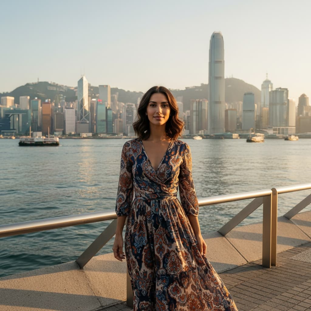 slim middle_eastern woman tsim sha tsui promenade 68939916