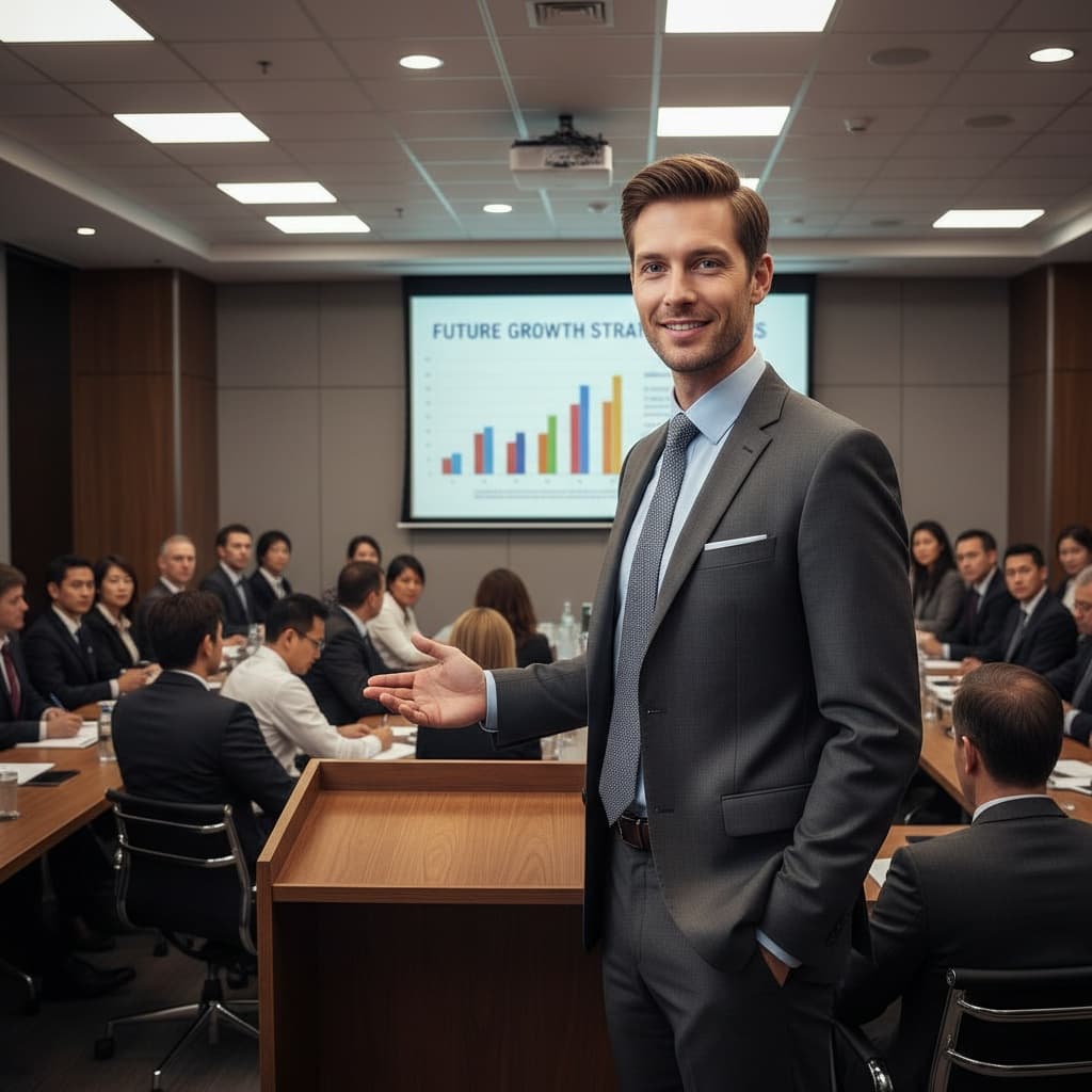 slim white man full room overview shot 76802333