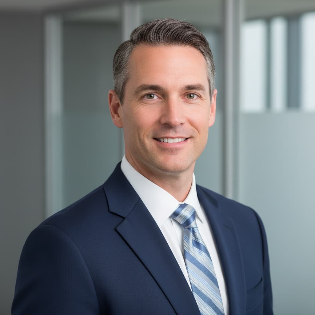 slim white man modern office executive 55738198