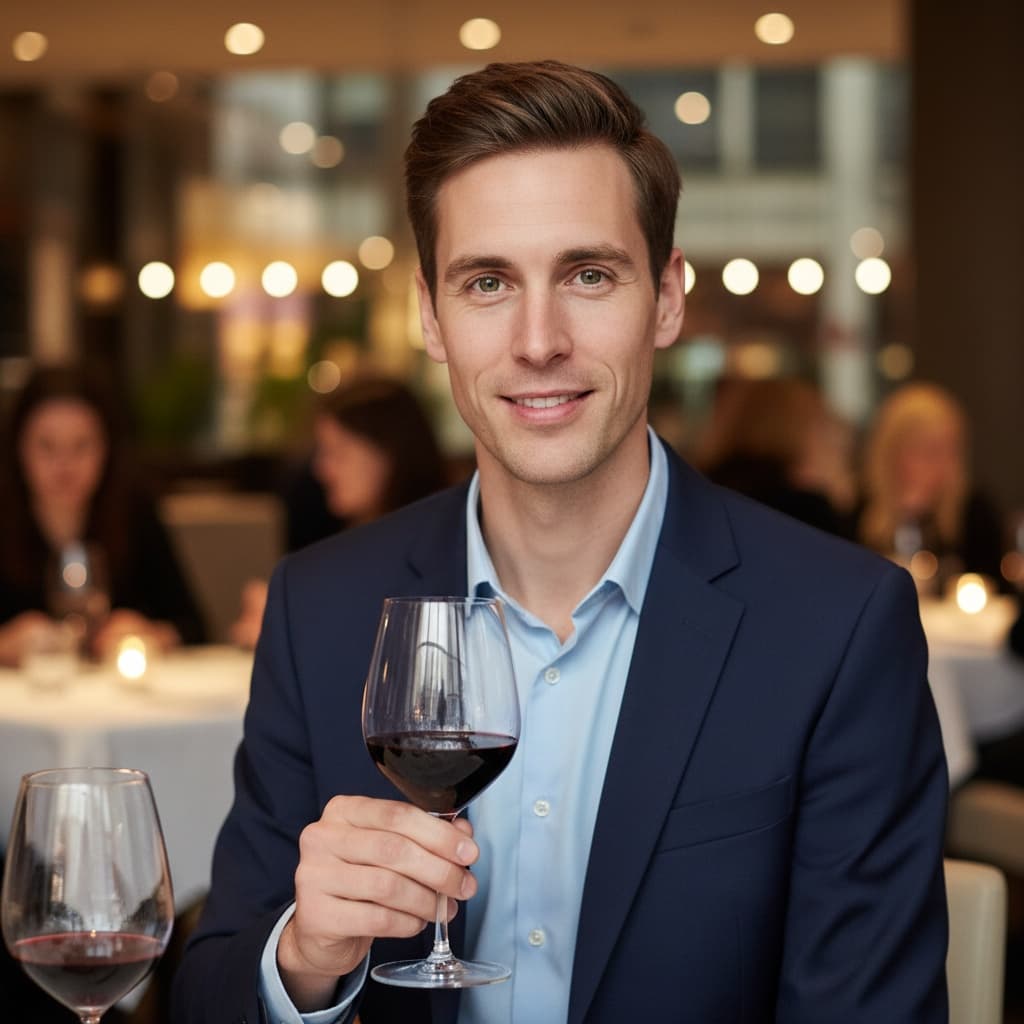 slim white man restaurant bar sophisticated 62664300
