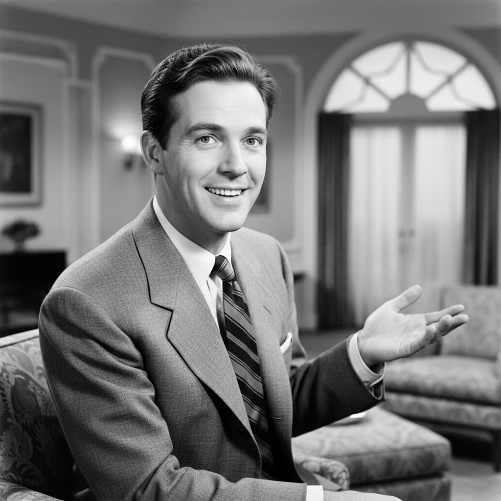 slim white man screwball comedy character 13776038