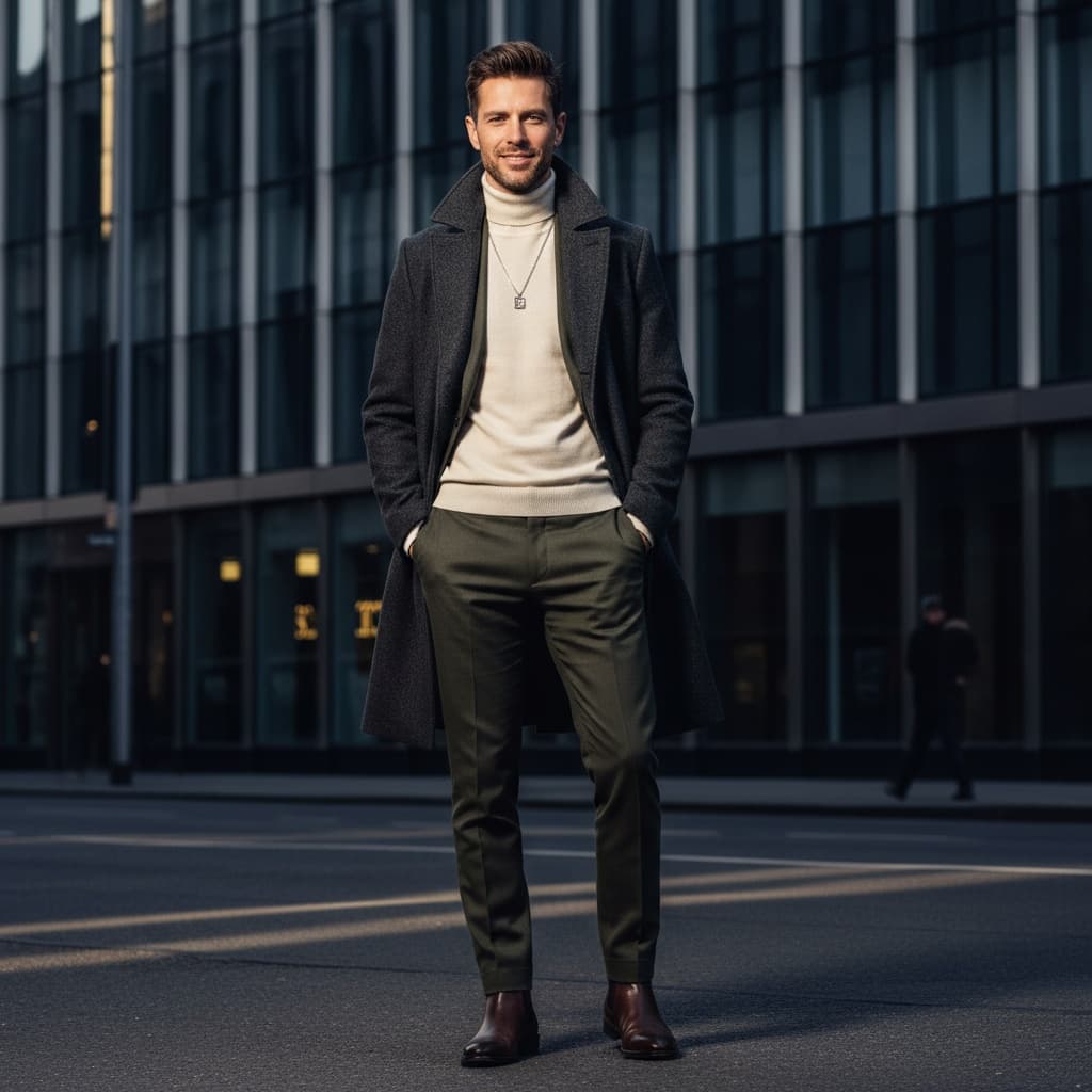 slim white man urban street editorial 87361292