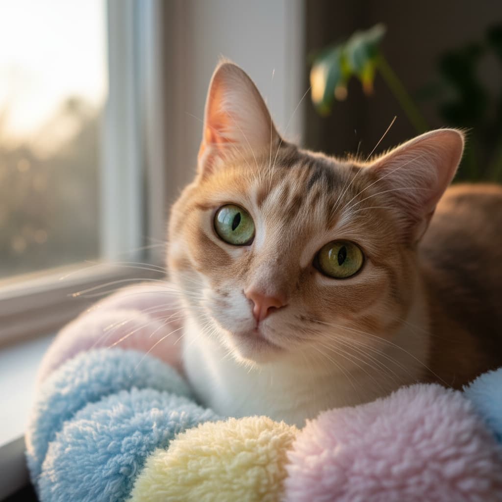 soft blanket cozy portrait 66879608