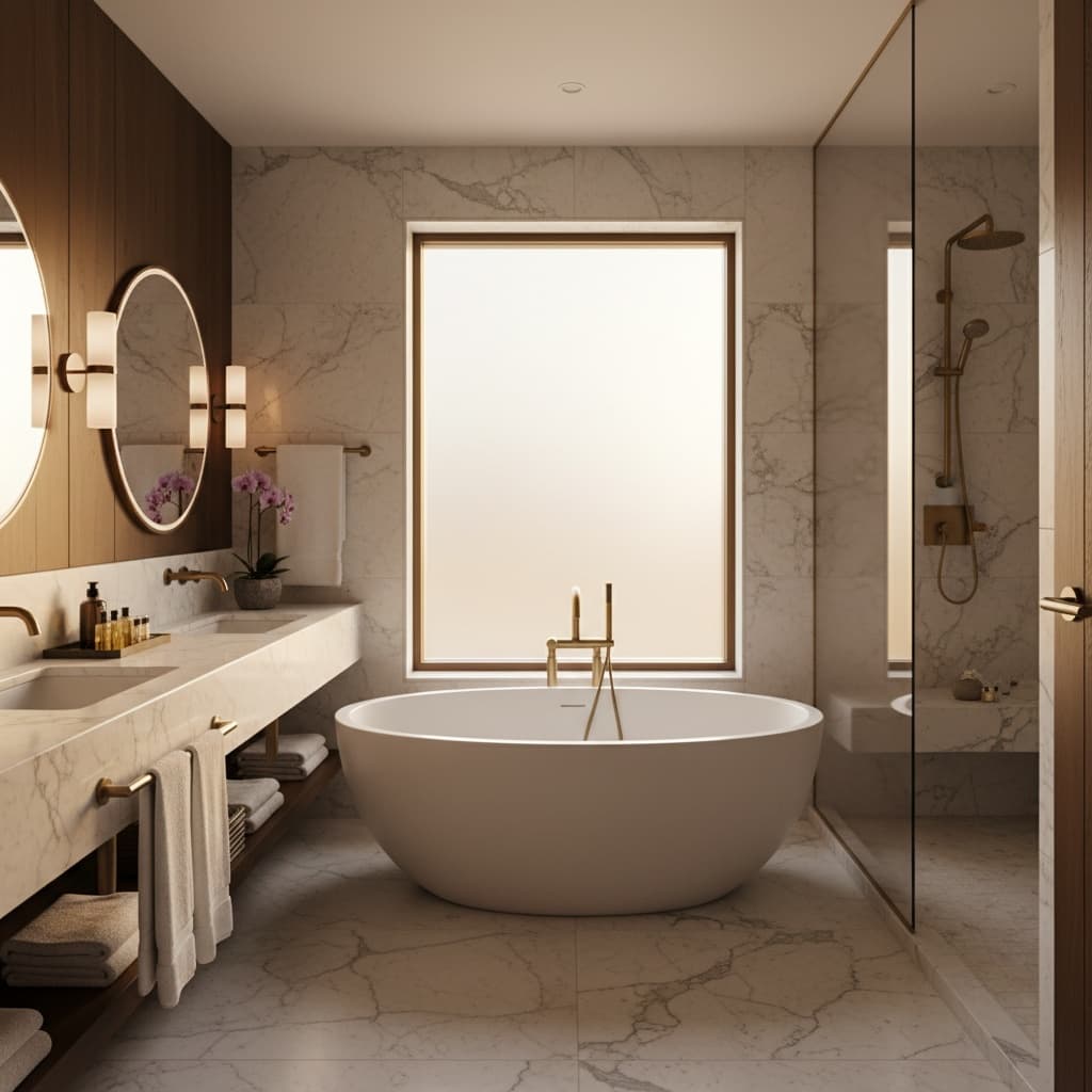 spa bathroom luxury details 44078565