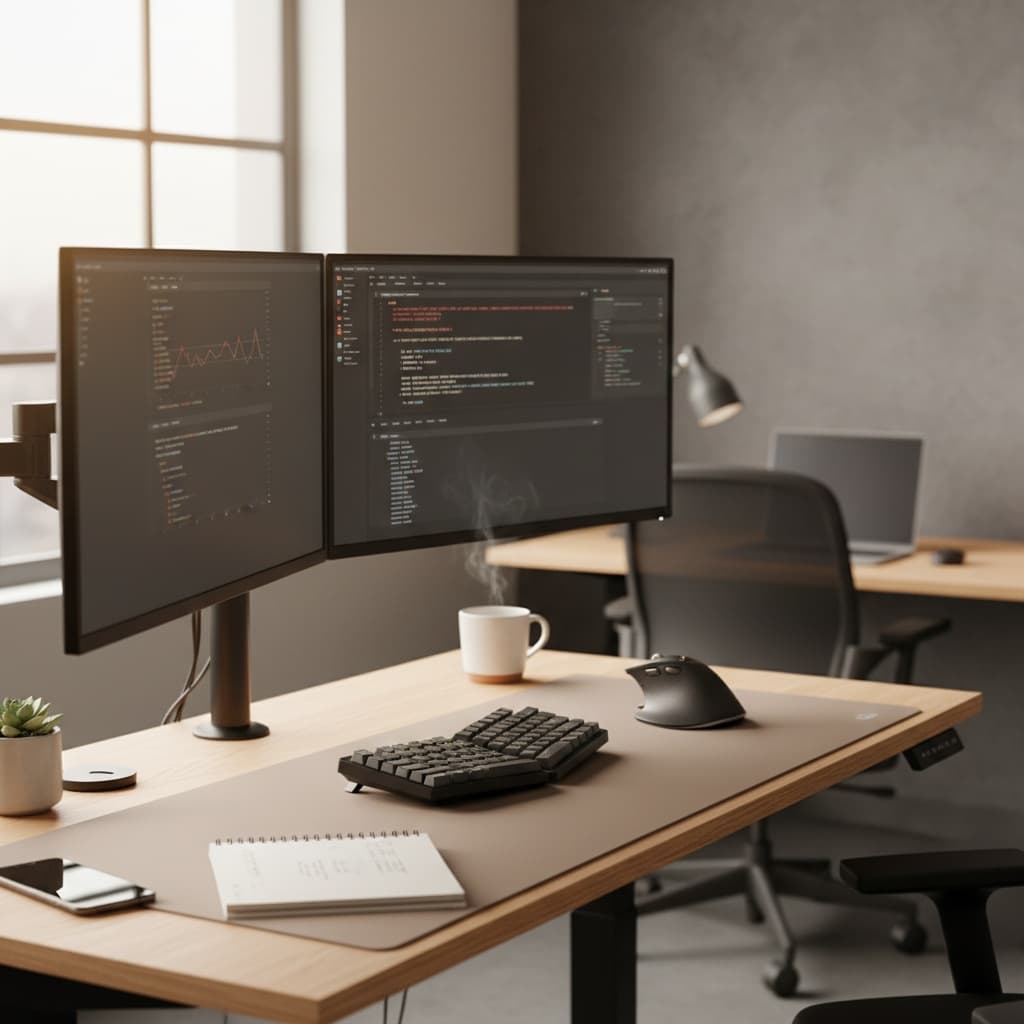 standing desk workstation detail 67278979