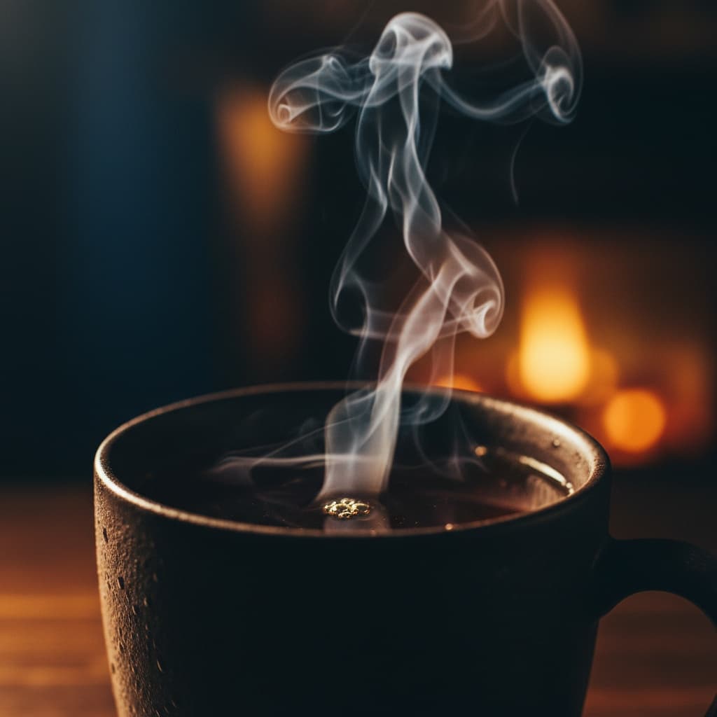 steam rising close up 13748636