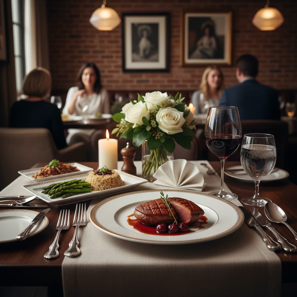 styled dining scene 58803430