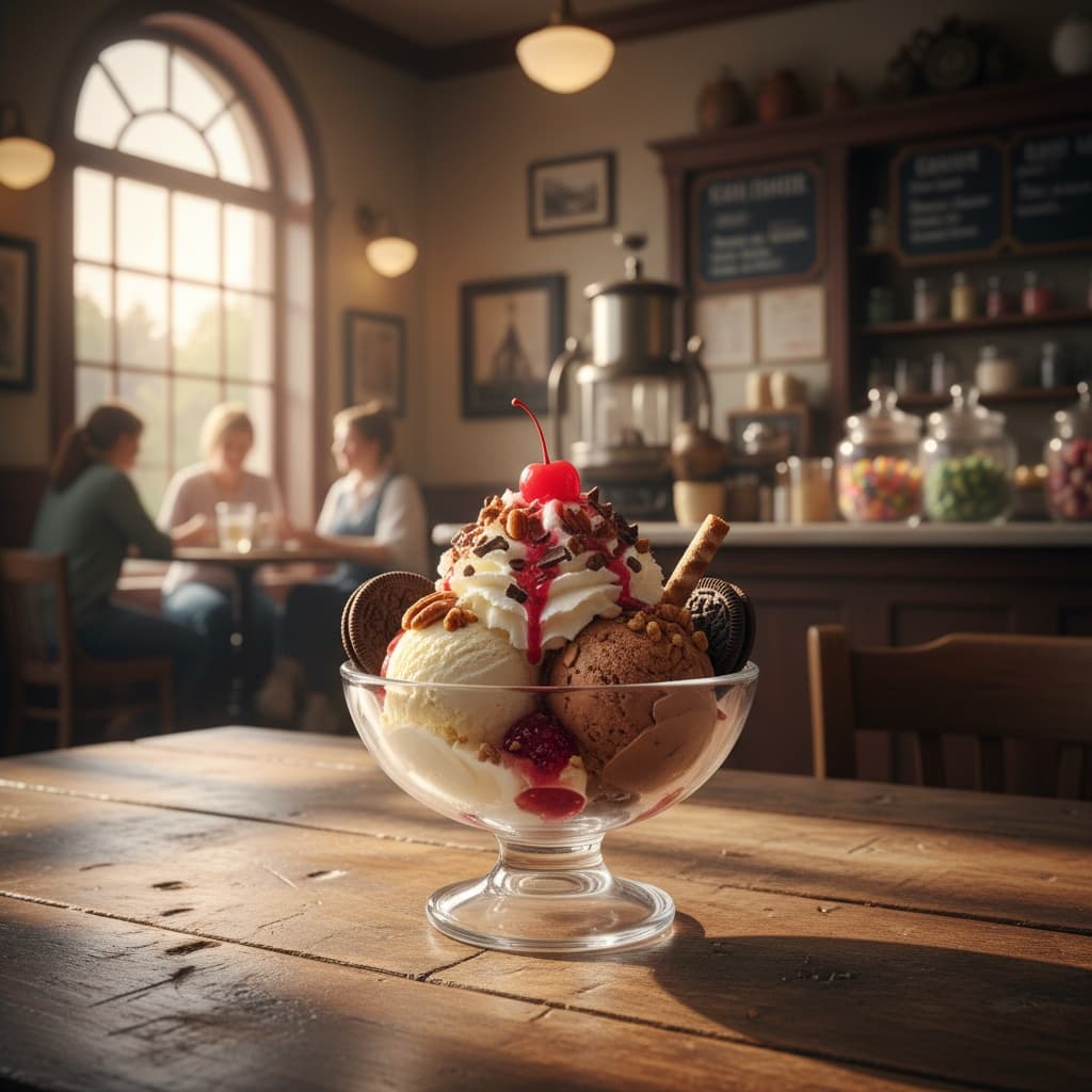 sundae table setting 37295471