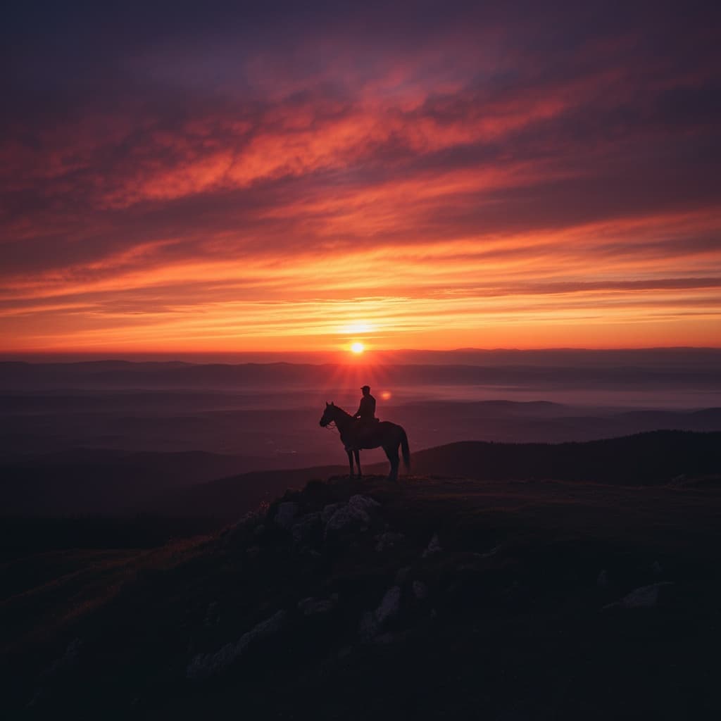 sunrise silhouette epic 33052192