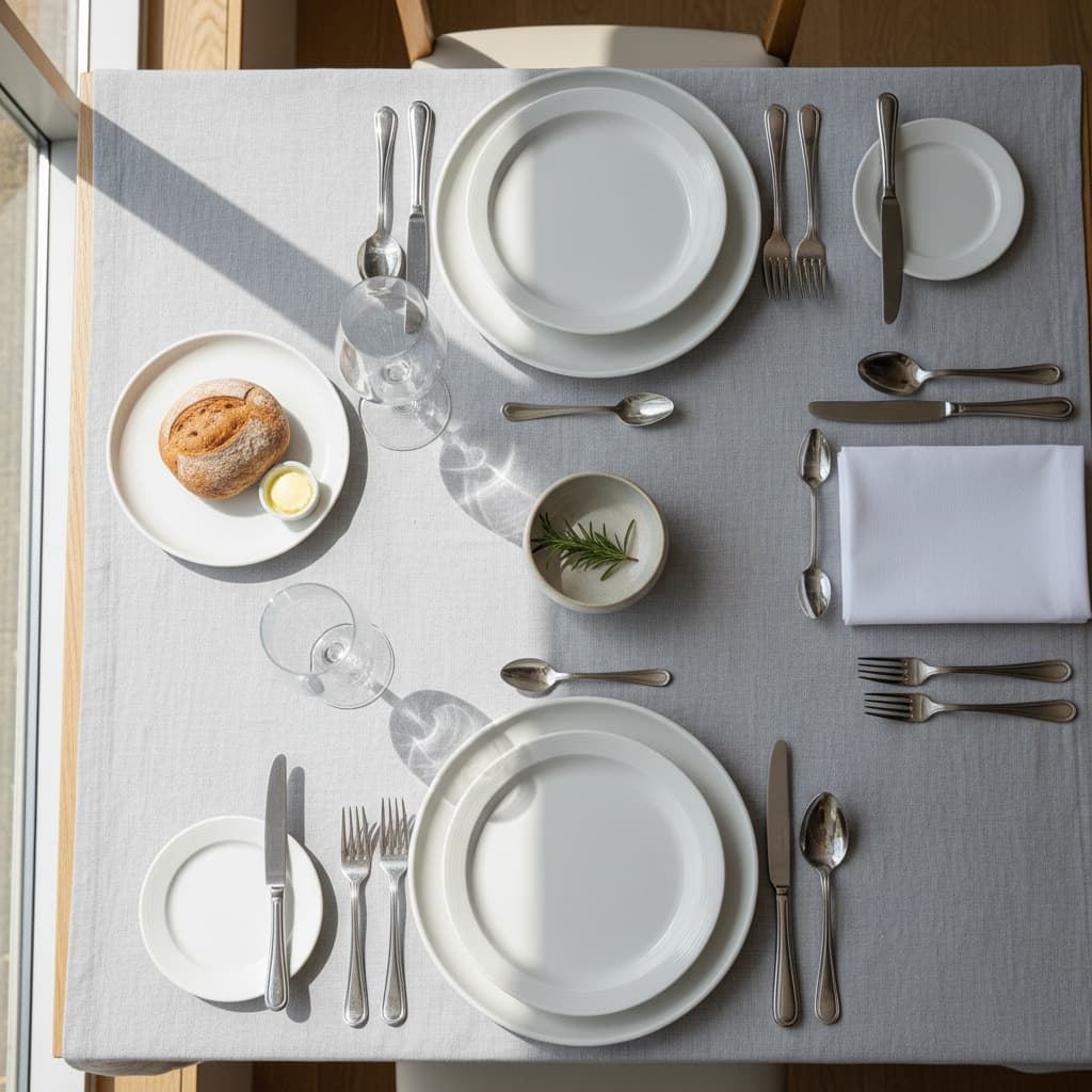 table setting overhead 89920541