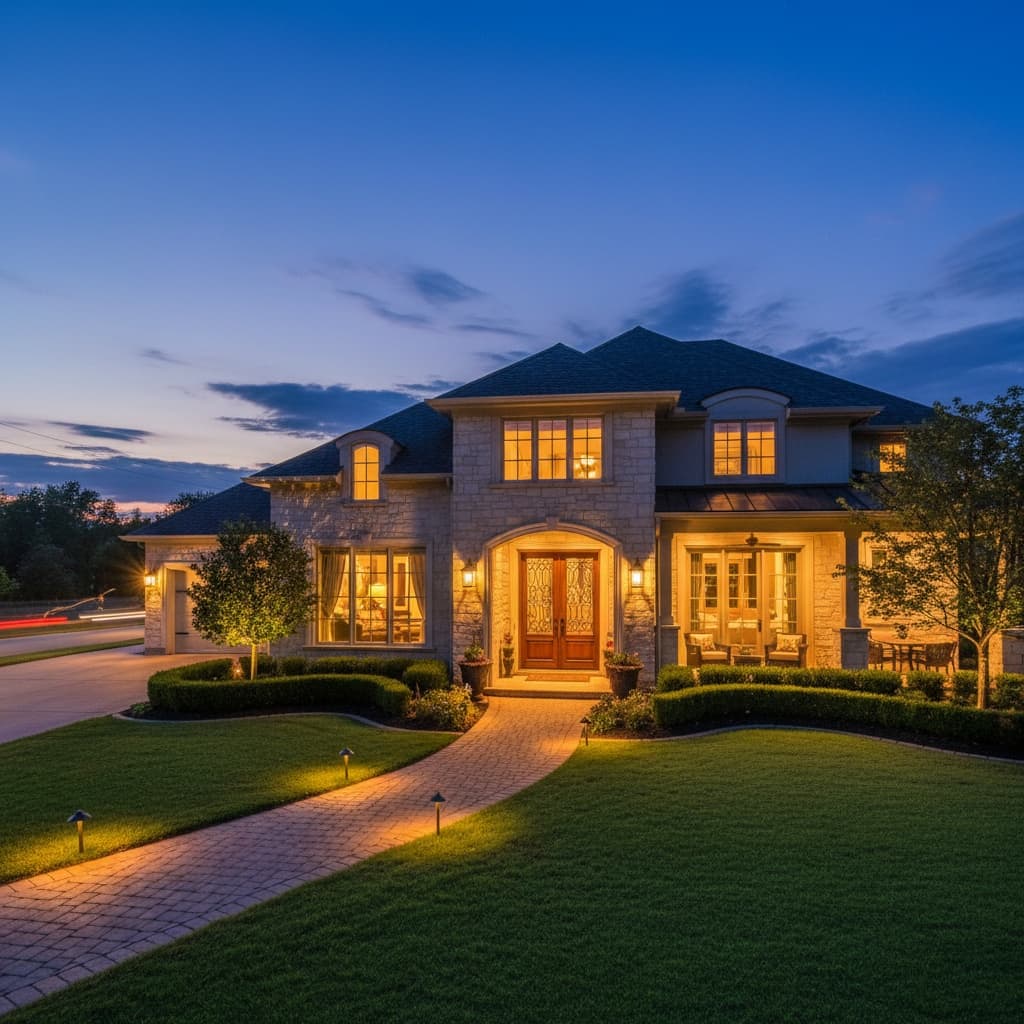 twilight exterior dramatic 62852704