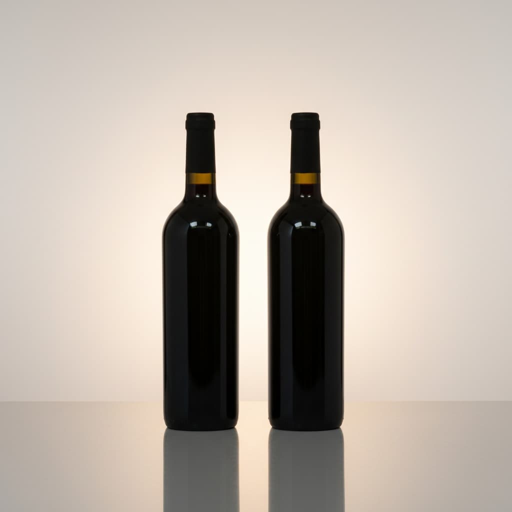 two bottles comparison 58096798