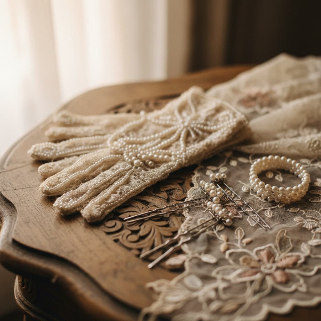 vintage lace styling 42536790