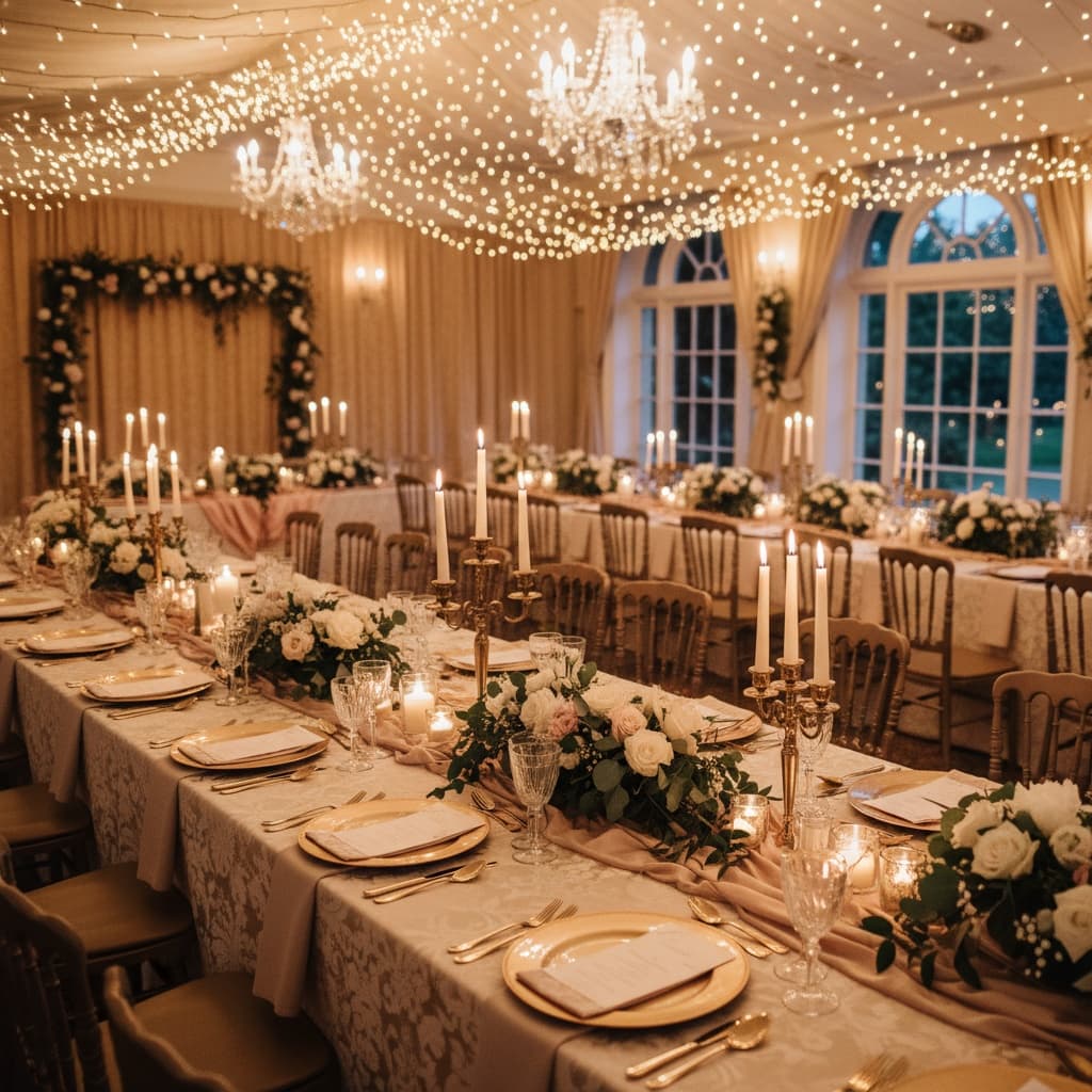 wedding reception ready 42052692