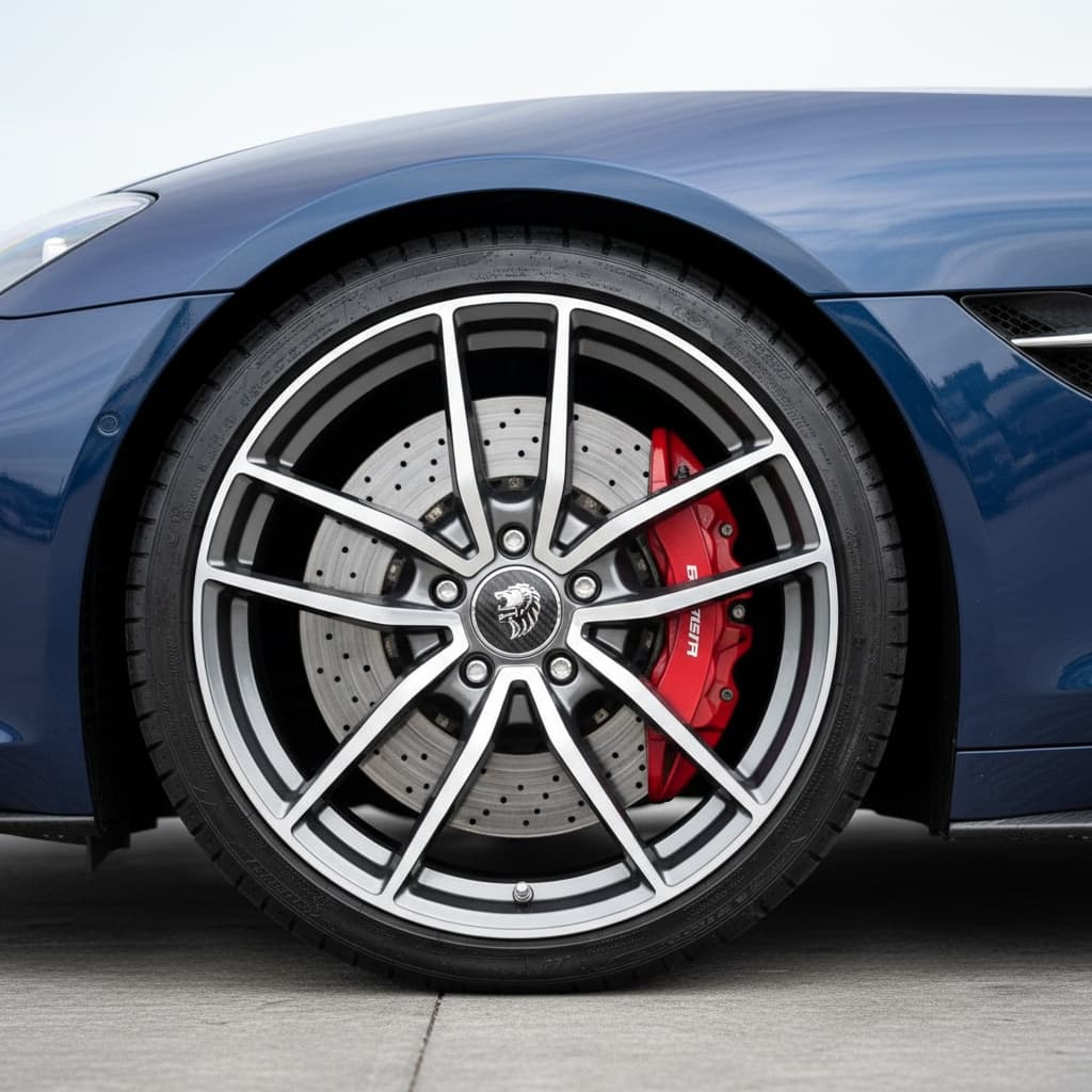 wheel and detail closeup 55177916