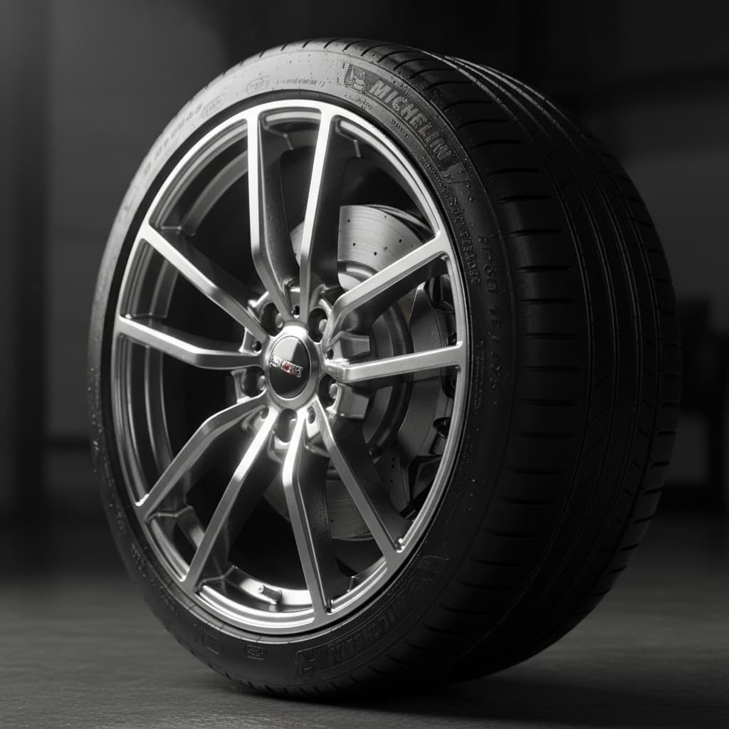 wheel tire clean after 96883334