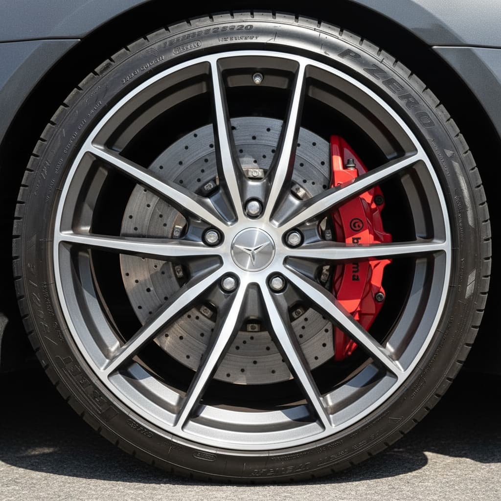 wheel tire closeup 27204485