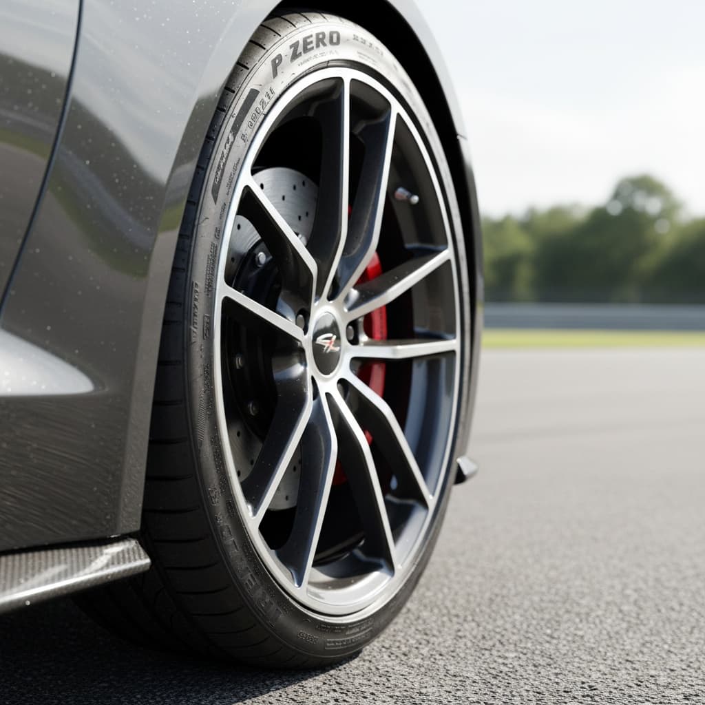 wheel tire closeup 96592847