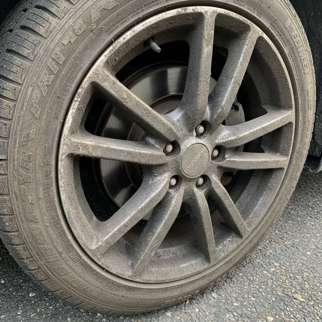 wheel tire dirty before 20692244