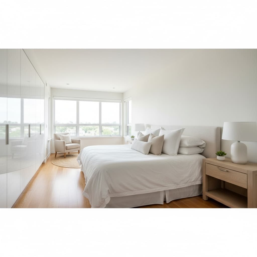 wide angle full bedroom 16627119