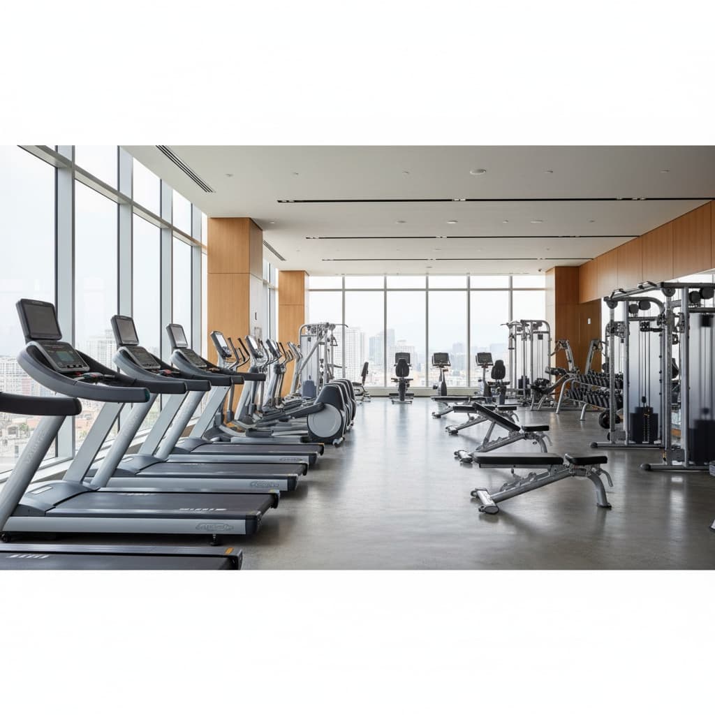wide angle full gym view 25229752