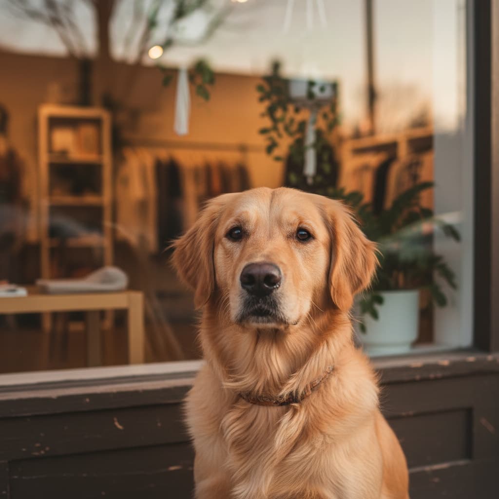window display portrait 17781564