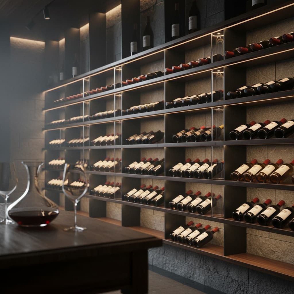 wine cellar display 18551725