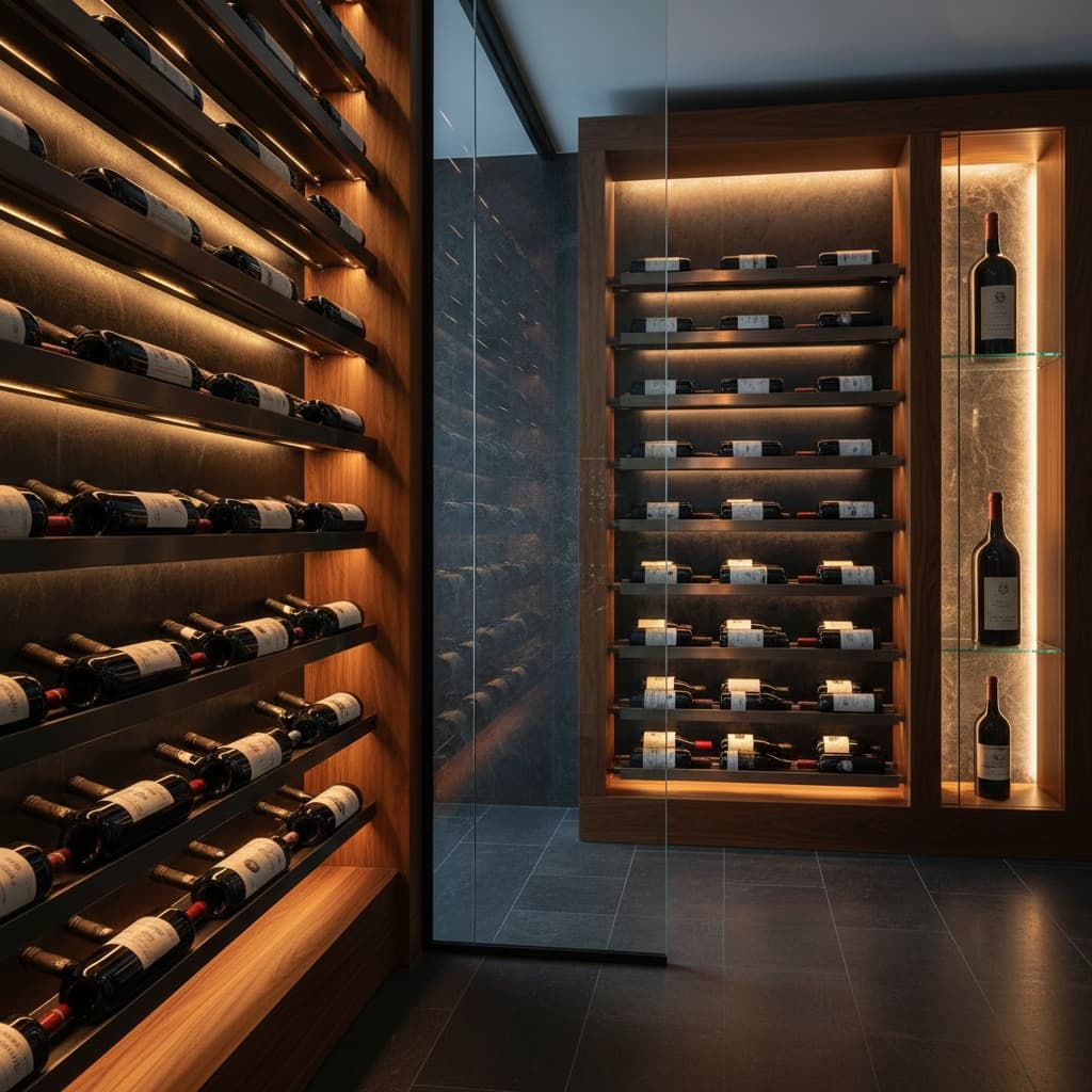 wine cellar display 59852590