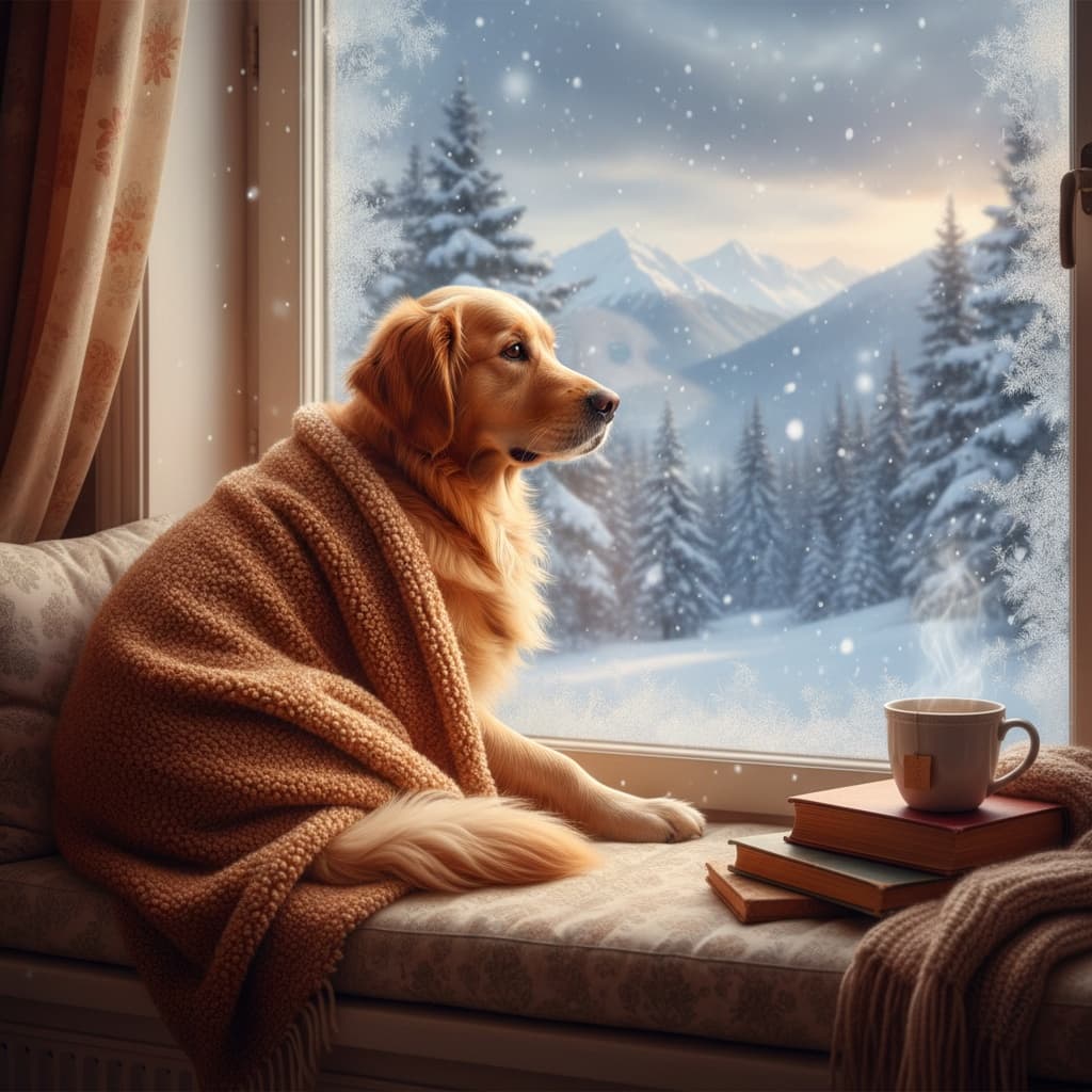 winter snow window 45235039