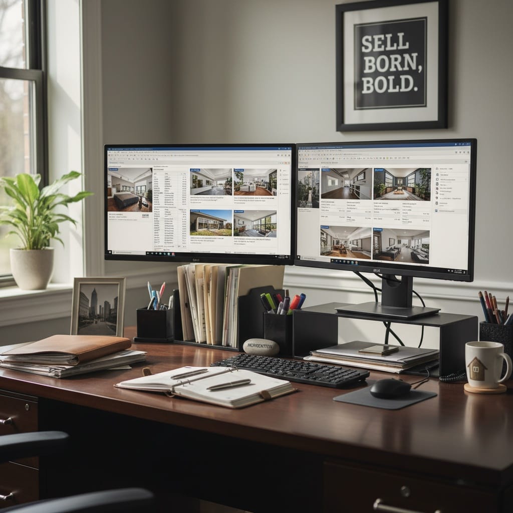 agent desk workspace 99372845
