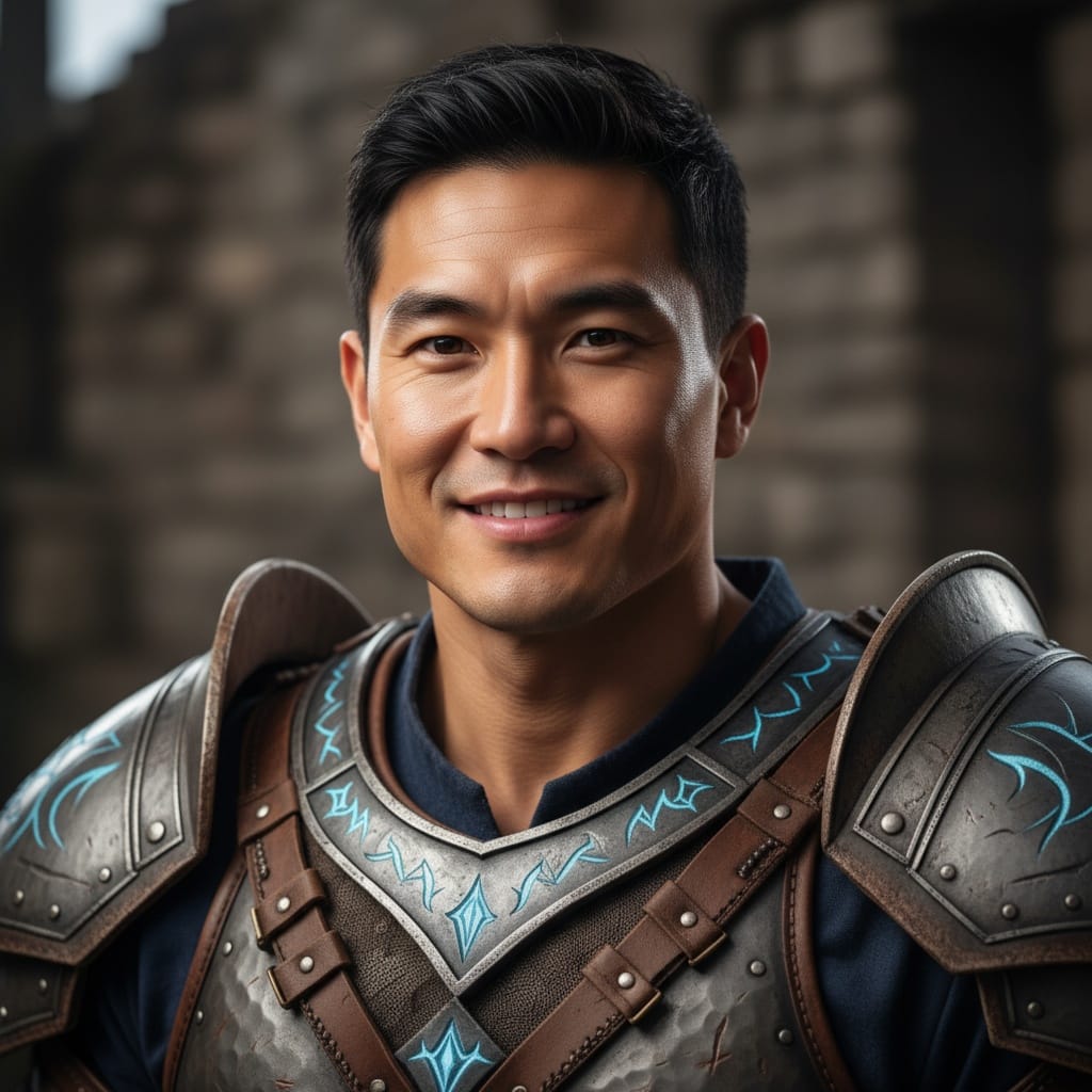 athletic asian man close up detail shot 72202417